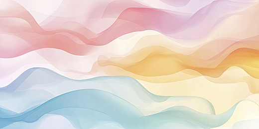 Soft abstract gradient suggesting calm movement and balance